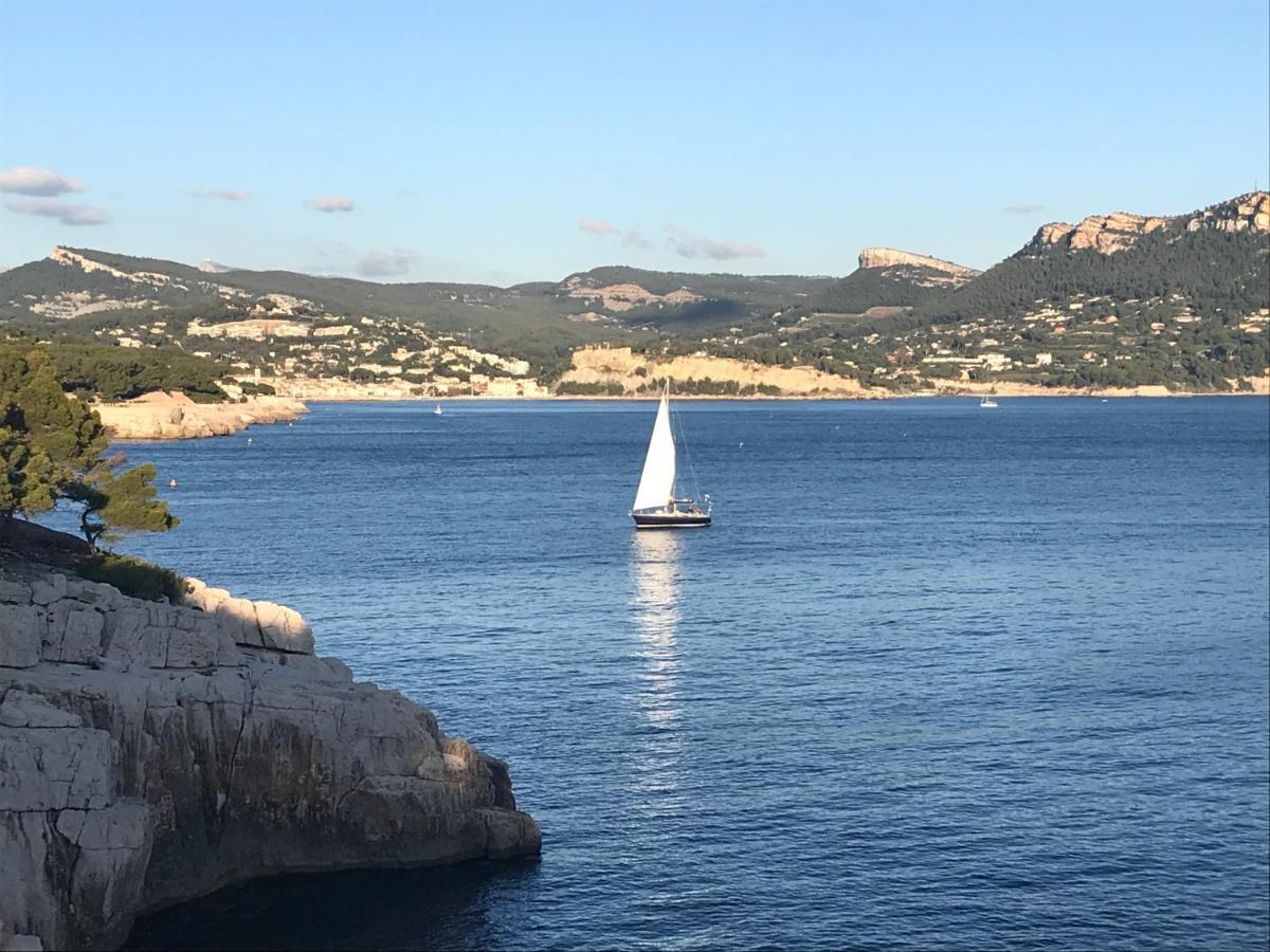 Le Cézanne, 200m plage, grand balcon ,Wifi, Cassis Esterno foto